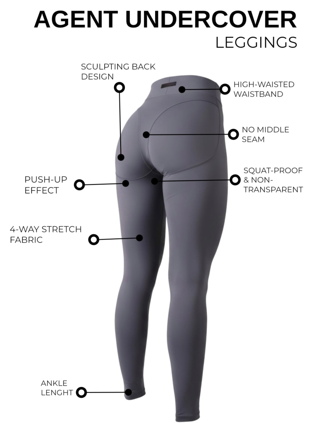 Agent Undercover Leggings