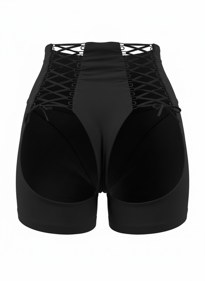 Lace Up Shorts