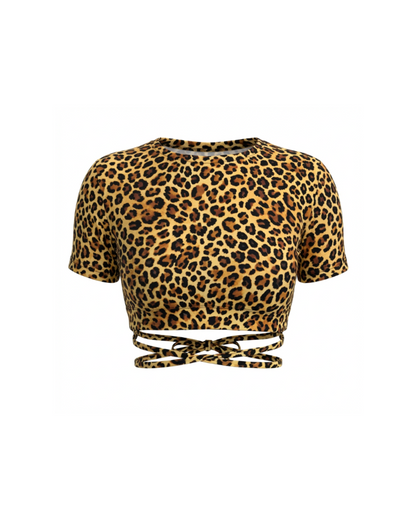 Cross Tie Tee Top