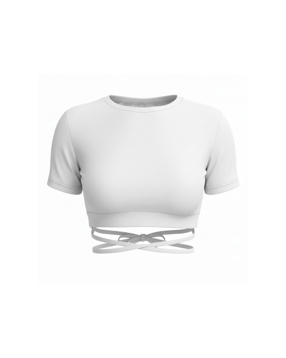 Cross Tie Tee Top
