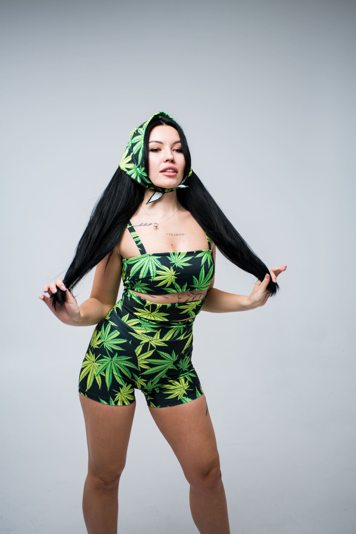 Agent М5 Shorts Hemp Full Print