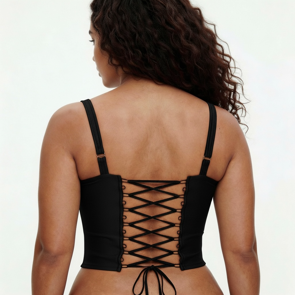 Lace-Up Booby Horizon Top