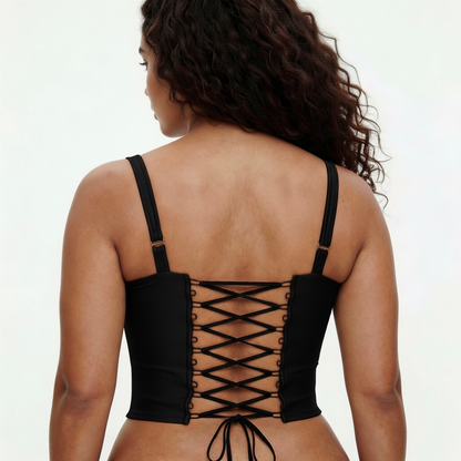 Lace-Up Booby Horizon Top